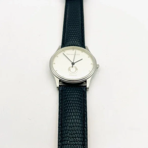 ❌SOLD❌ Tiffany And Co Lucent 33mm Swiss Made Unisex Watch - New Battery - Picture 8 of 16